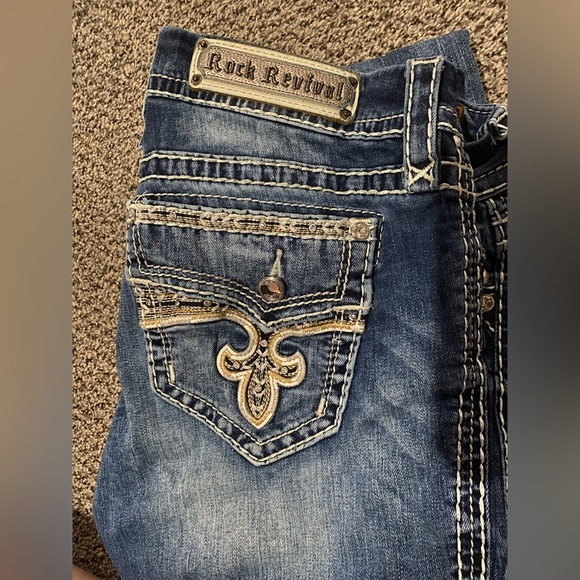 Rock Revival boot cut jeans. Size 31x34 - Picture 7 of 7